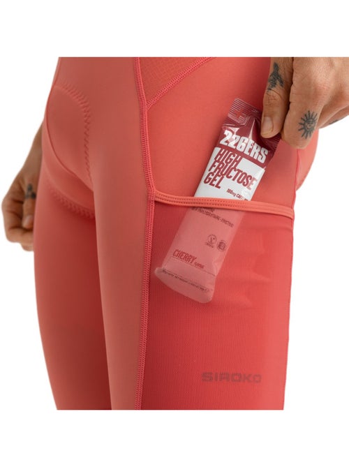 Calções de ciclismo gravel com alças para homem - Kiabi
