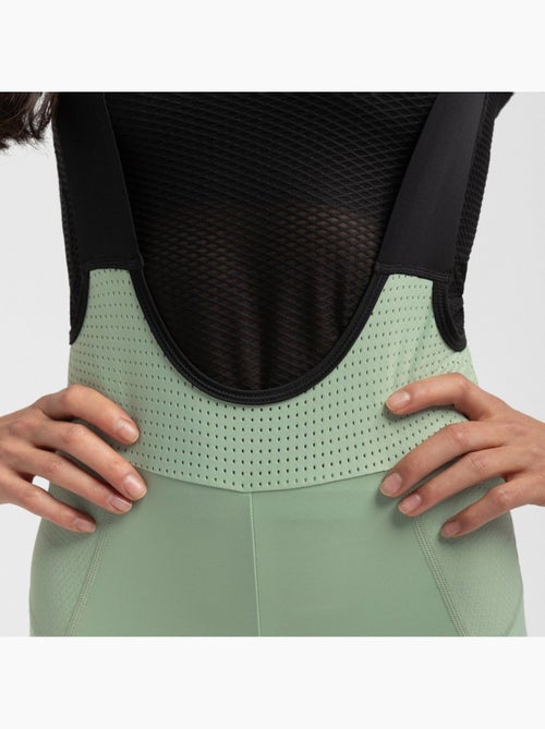 Calções de ciclismo gravel com alças para mulher - Kiabi