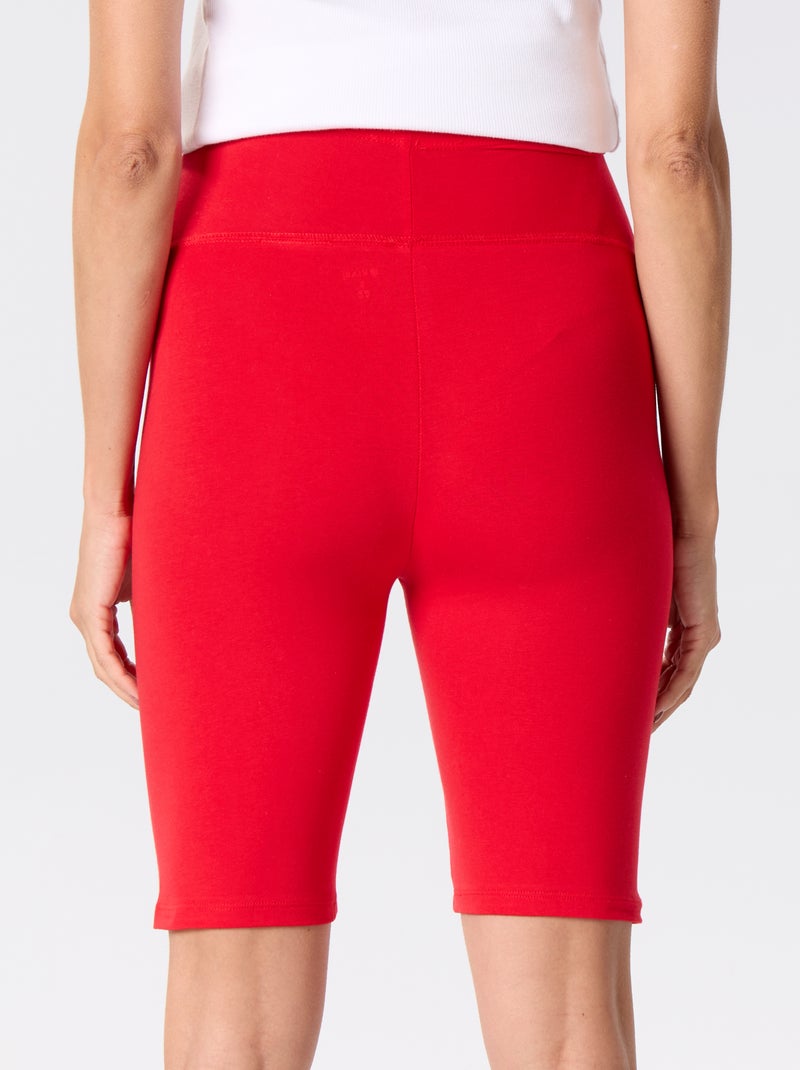 Calções de ciclista de grávida Vermelho - Kiabi