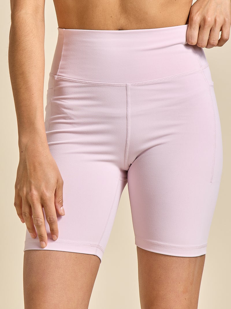 Calções de ciclista desportivos - (ekstract) Rosa - Kiabi