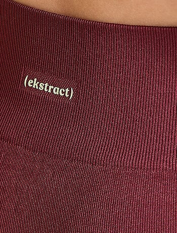 Calções de ciclista desportivos sem costuras - (ekstract)