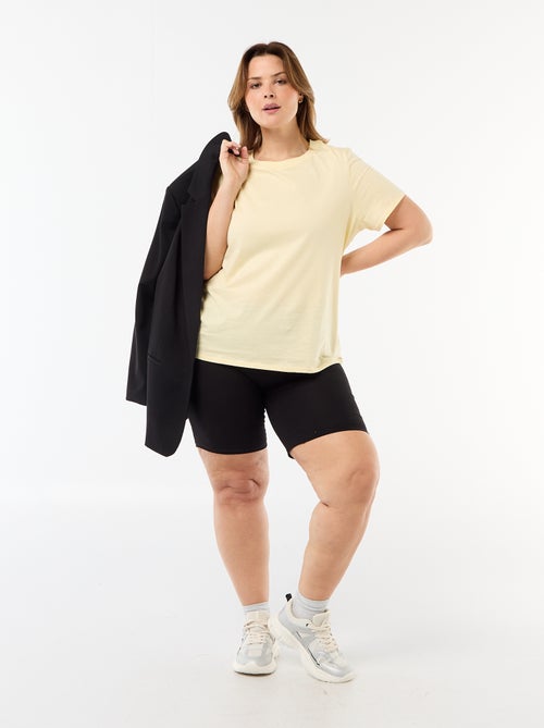 Calções de ciclista lisos - Kiabi