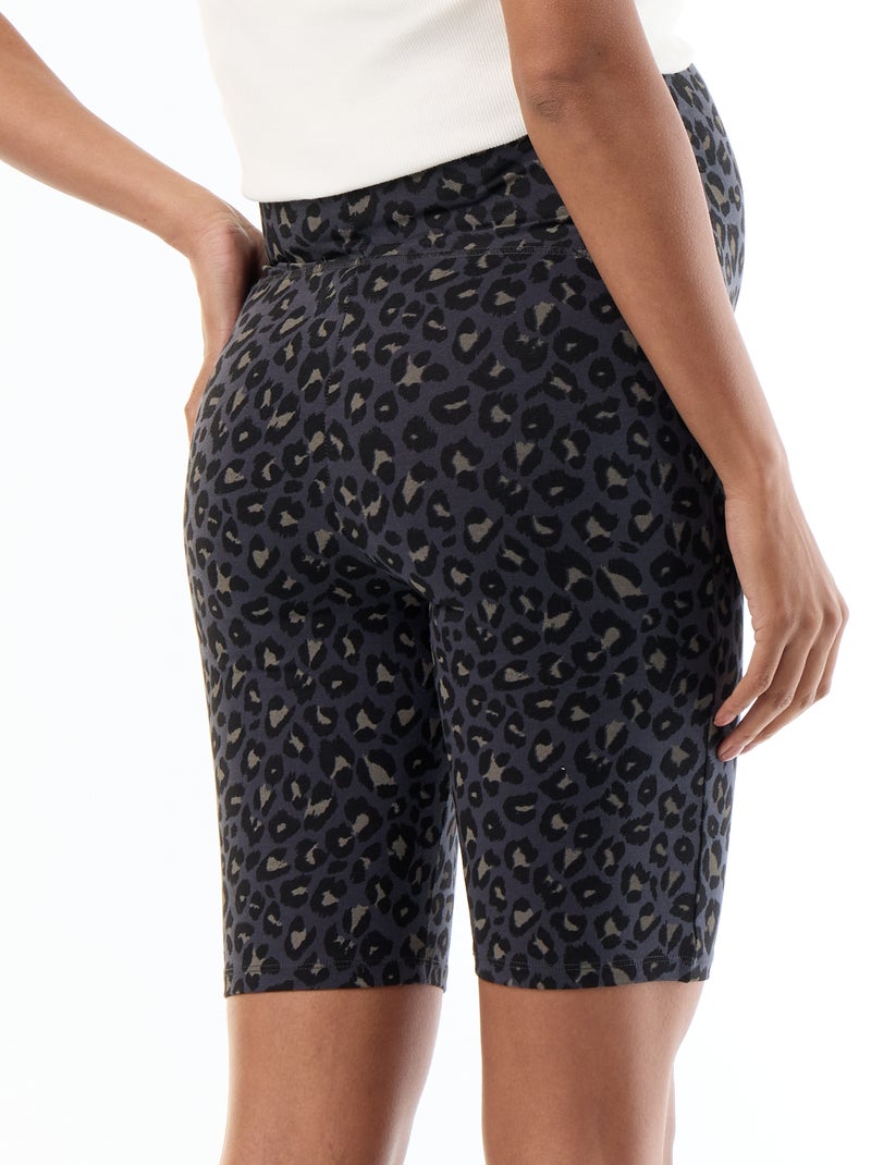Calções de ciclista para grávida Cinza - Kiabi