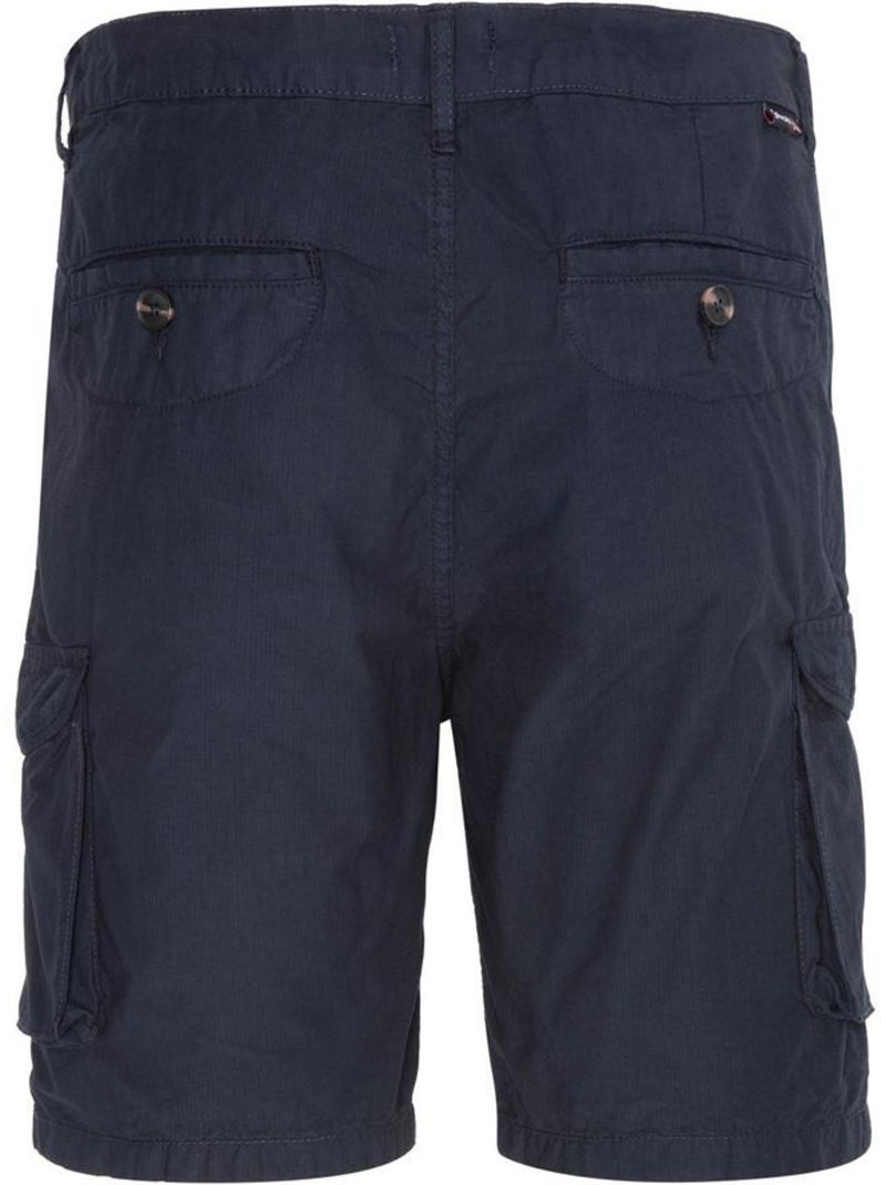 Calções de Combate Ripstop Schott para Homem Azul-marinho - Kiabi