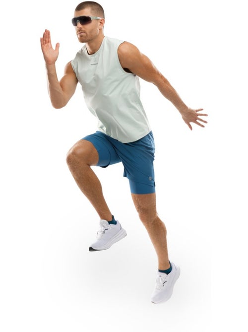 Calções de corrida 2 em 1 para homem - Kiabi