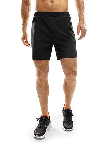 Calções de corrida 2 em 1 para homem