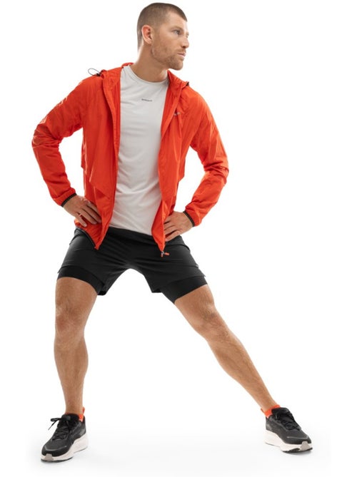 Calções de corrida 2 em 1 para homem - Kiabi