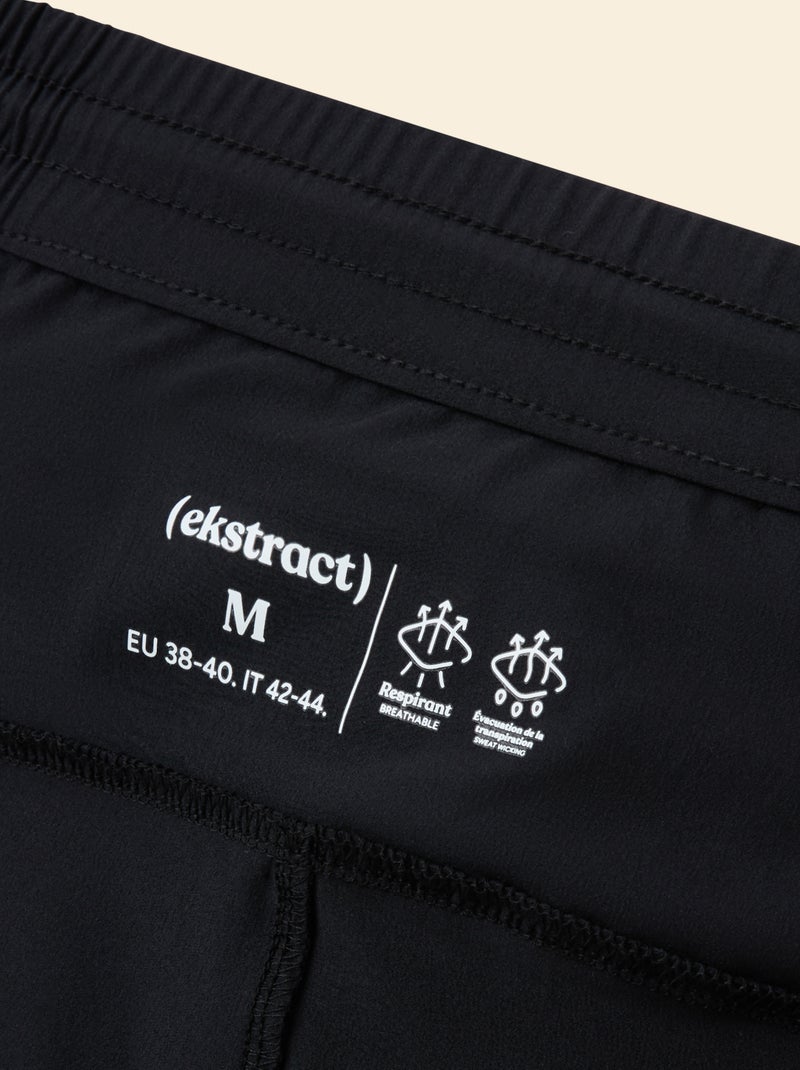 Calções de desporto - (ekstract) Preto - Kiabi