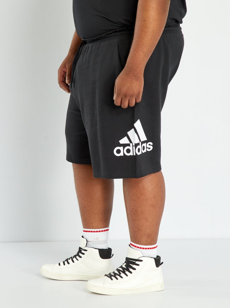 Calções de desporto 'Adidas' em moletão PRETO - Kiabi