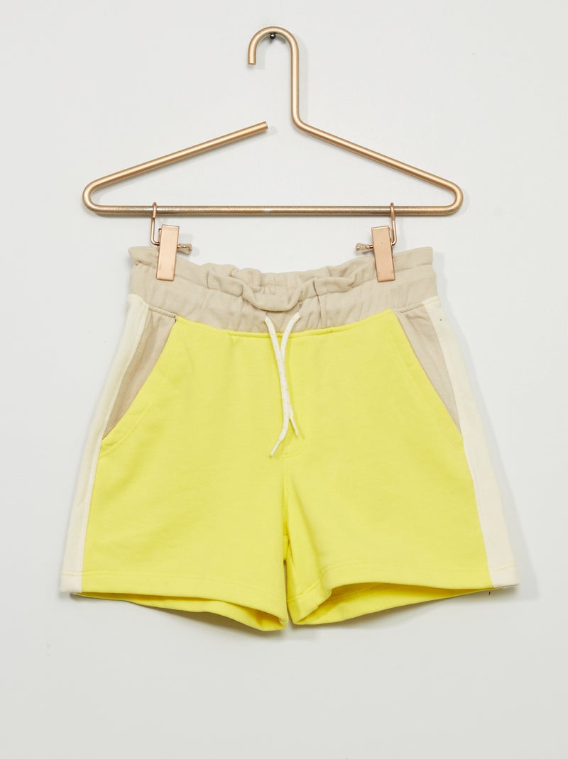 Calções de desporto Amarelo - Kiabi