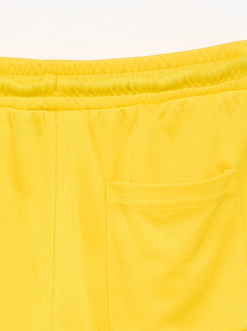 Calções de desporto Brasil Amarelo - Kiabi