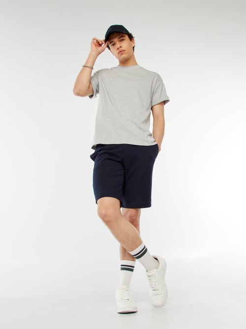 Calções de desporto estilo jogger - Kiabi