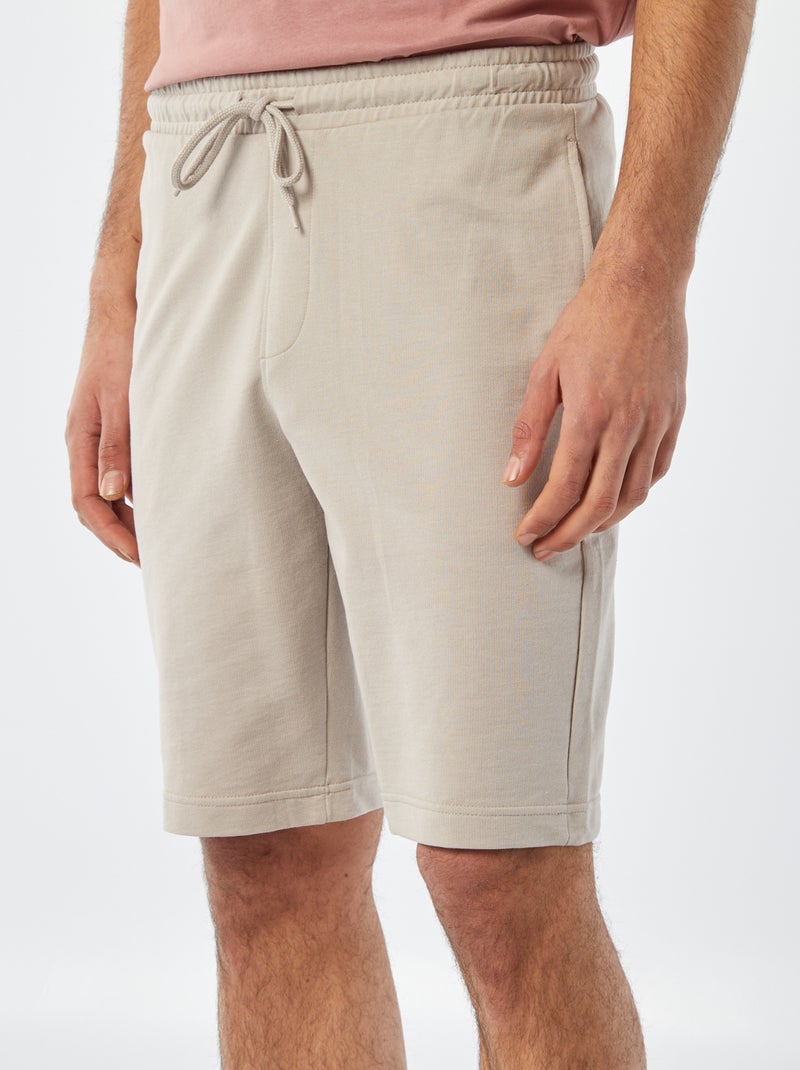 Calções de desporto estilo jogger CINZA - Kiabi