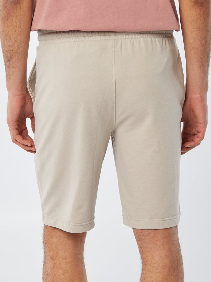 Calções de desporto estilo jogger CINZA - Kiabi