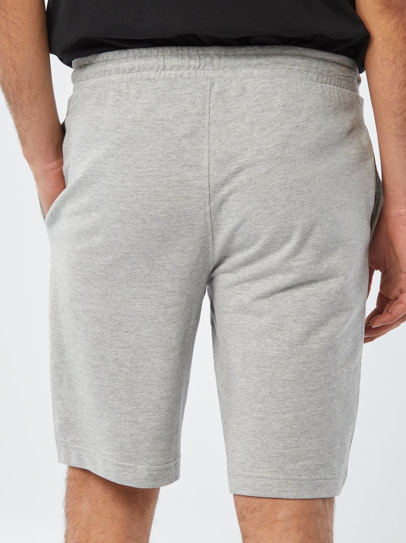 Calções de desporto estilo jogger CINZA - Kiabi