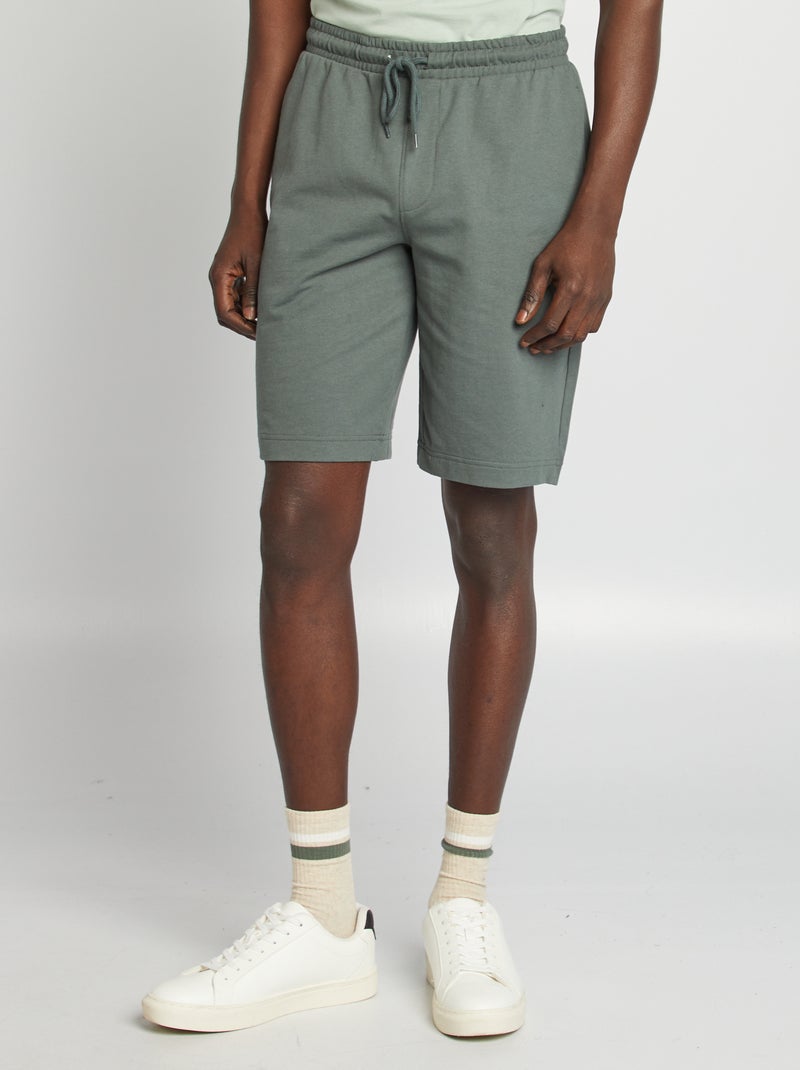 Calções de desporto estilo jogger VERDE - Kiabi