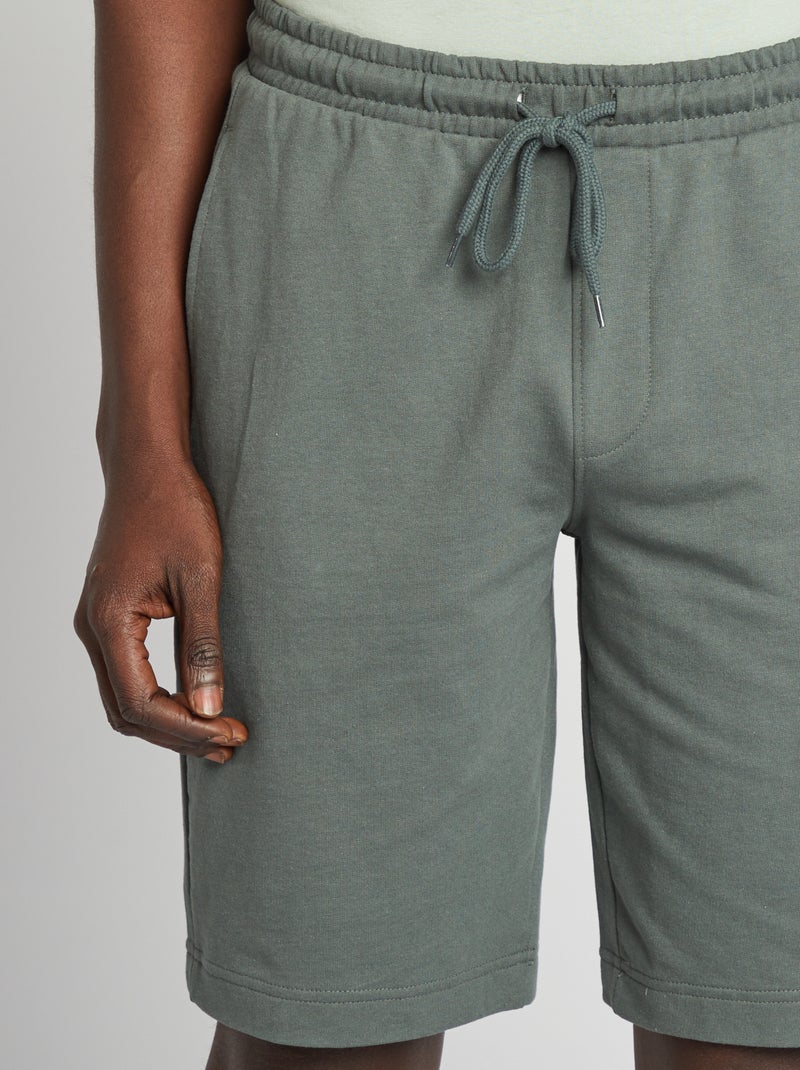 Calções de desporto estilo jogger VERDE - Kiabi