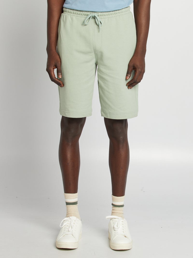 Calções de desporto estilo jogger VERDE - Kiabi