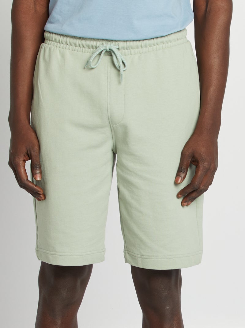 Calções de desporto estilo jogger VERDE - Kiabi