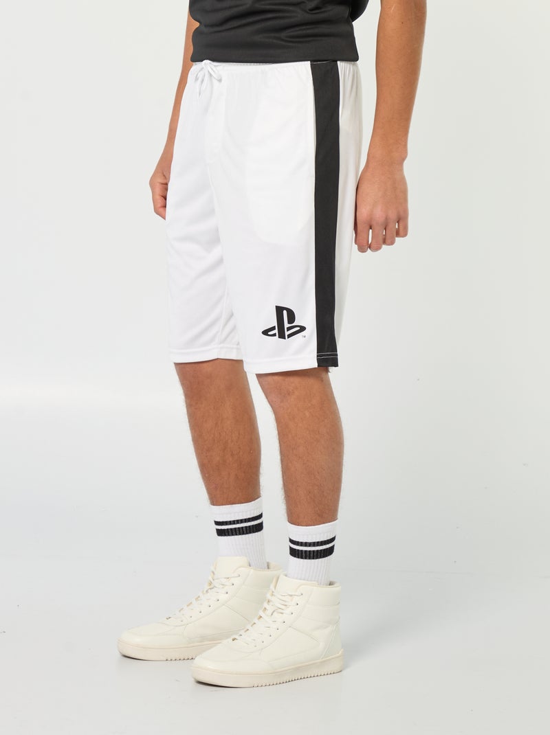 Calções de desporto 'Playstation' Branco - Kiabi