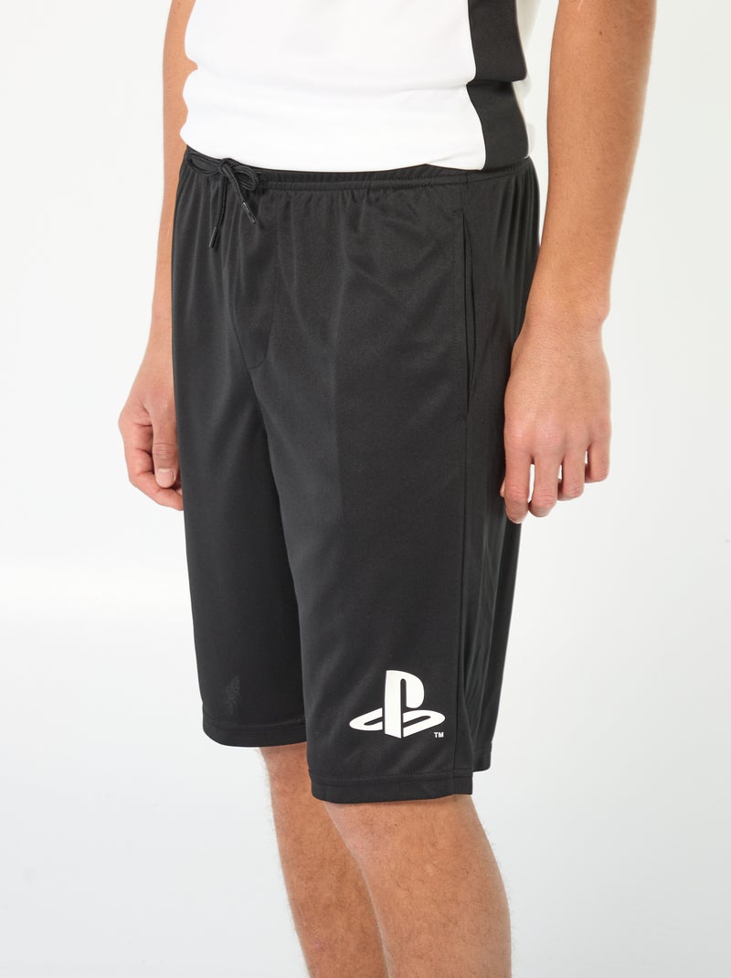 Calções de desporto 'Playstation' Preto - Kiabi