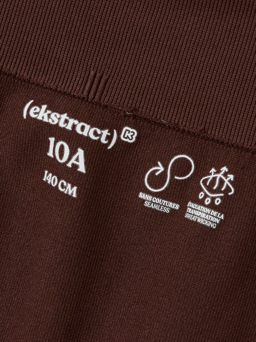 Calções de desporto sem costuras - (ekstract) - Kiabi