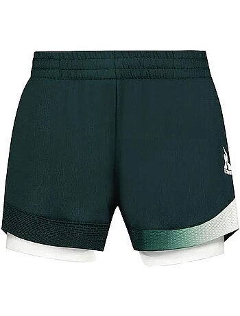 Calções de Desporto Verdes Le Coq Sportif Tennis Pro 24 N°2