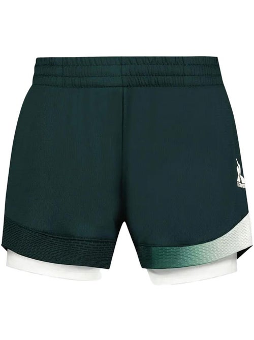 Calções de Desporto Verdes Le Coq Sportif Tennis Pro 24 N°2 - Kiabi Calções de Desporto Verdes Le Coq Sportif Tennis Pro 24 N°2 - Kiabi