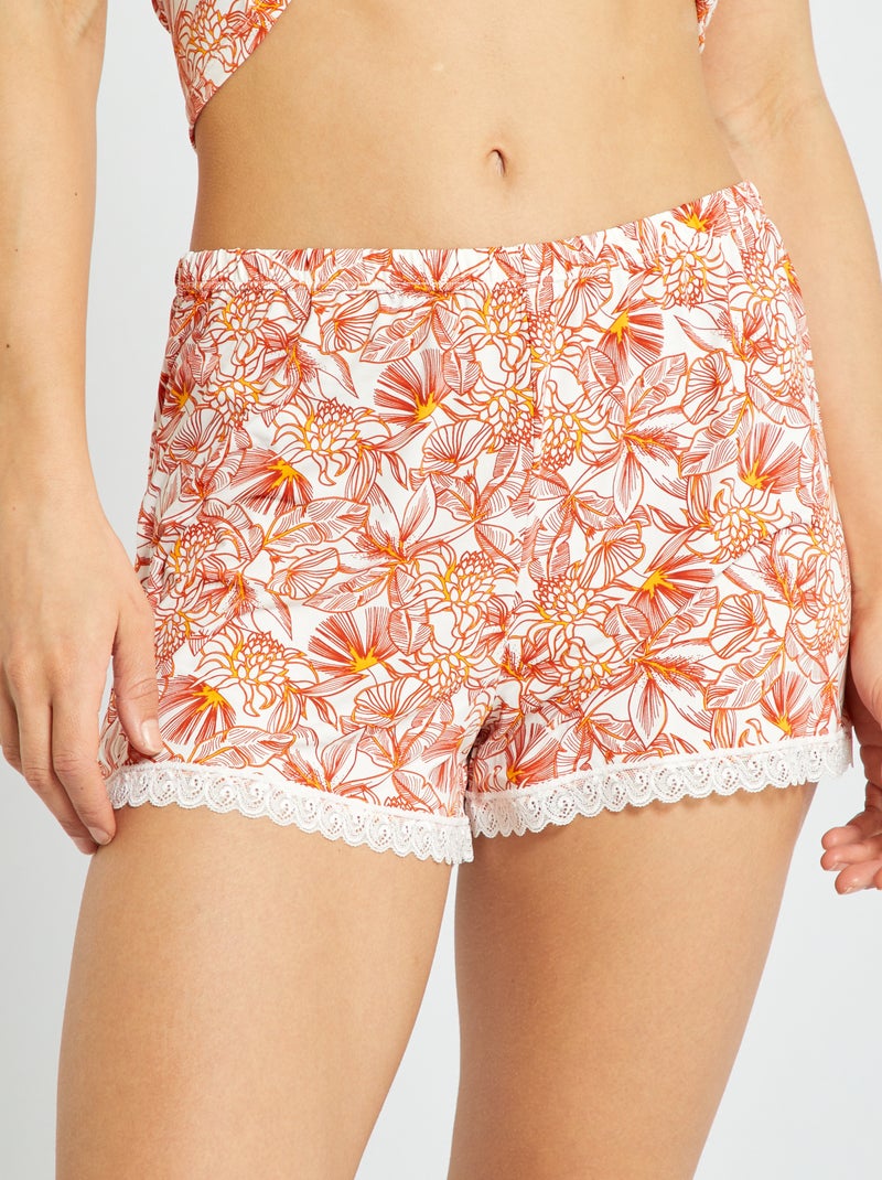 Calções de dormir 'Envie de Lingerie' BEGE - Kiabi