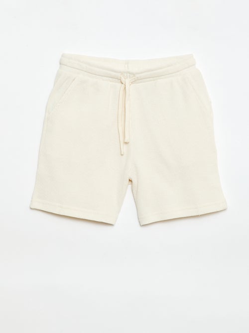 Calções de favo de mel - Kiabi