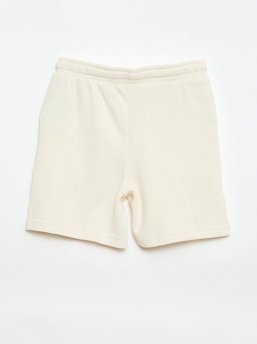 Calções de favo de mel - Kiabi