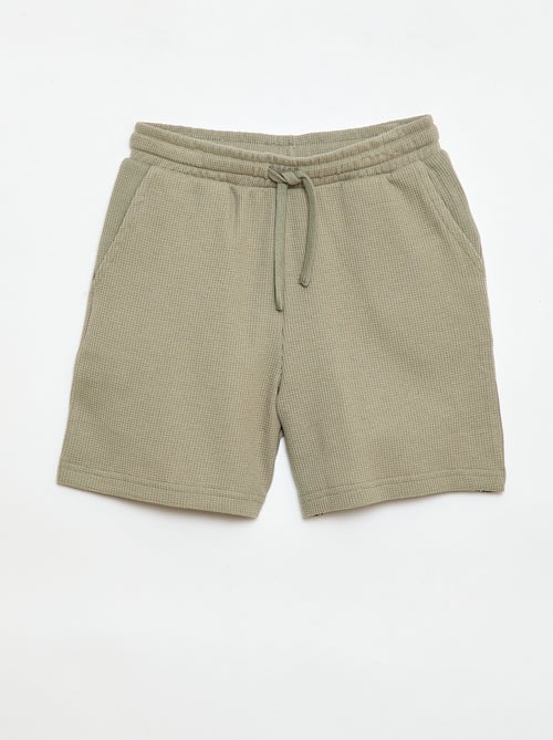 Calções de favo de mel - Kiabi