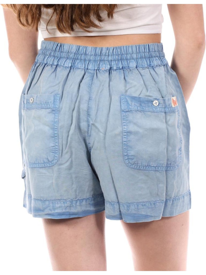 Calções de Ganga Azuis Kaporal Veto para Mulher Azul - Kiabi