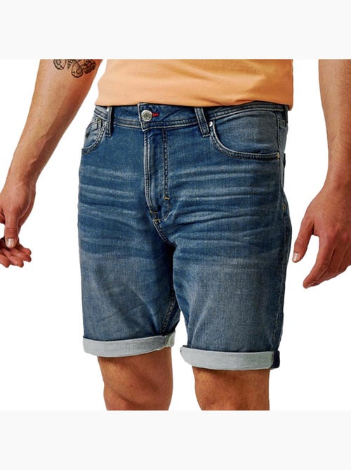 Calções de Ganga Azuis para Homem Kaporal VIXTO - Kiabi Calções de Ganga Azuis para Homem Kaporal VIXTO - Kiabi