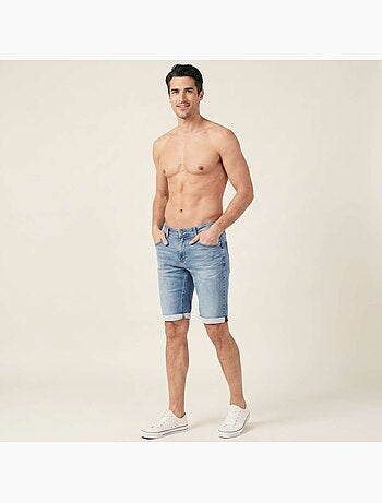 Calções de Ganga Azuis para Homem Teddy Smith Scotty