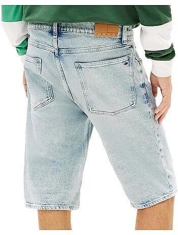 Calções de ganga azuis para homem tommy hilfiger ronnie 26