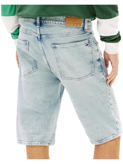 Calções de Ganga Azuis para Homem Tommy Hilfiger Ronnie 26 - Kiabi Calções de Ganga Azuis para Homem Tommy Hilfiger Ronnie 26 - Kiabi