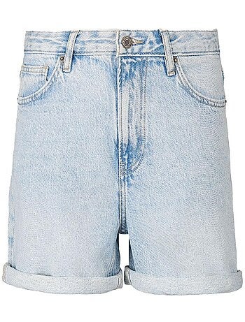 Calções de Ganga Azuis Teddy Smith Slucy para Mulher