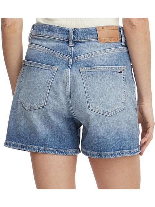 Calções de Ganga Azuis Tommy Hilfiger RWB para Mulher - Kiabi Calções de Ganga Azuis Tommy Hilfiger RWB para Mulher - Kiabi