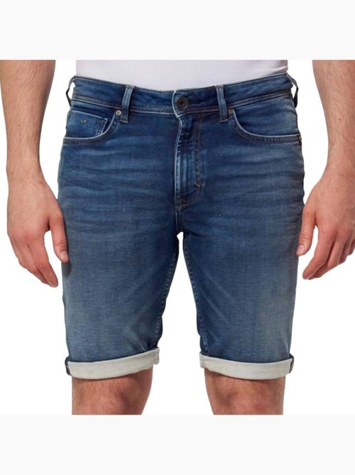 Calções de Ganga Azul Escuro para Homem Kaporal ELIXE - Kiabi Calções de Ganga Azul Escuro para Homem Kaporal ELIXE - Kiabi