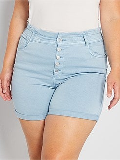 Calções de ganga - Kiabi