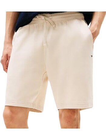 Calções de ganga bege essenciais para homem tommy hilfiger