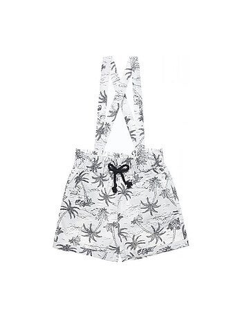 Calções de Ganga com Alças para Menina Teddy Smith Chou Cru/Preto