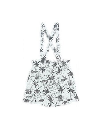 Calções de Ganga com Alças para Menina Teddy Smith Chou Cru/Preto
