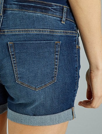 Calções de ganga de gravidez - Kiabi