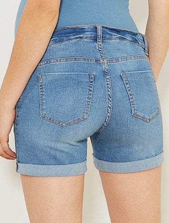 Calções de ganga de gravidez - Kiabi