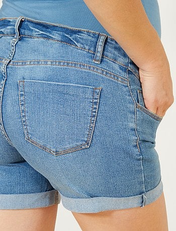 Calções de ganga de gravidez - Kiabi