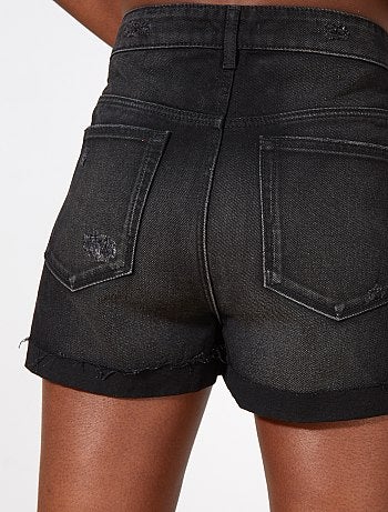 Calções de ganga estilo boyfriend - Kiabi