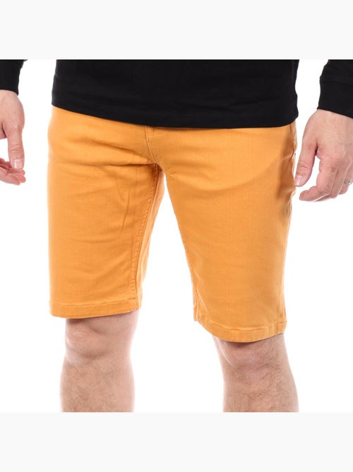 Calções de Ganga Laranja para Homem Kaporal VIXTO - Kiabi Calções de Ganga Laranja para Homem Kaporal VIXTO - Kiabi