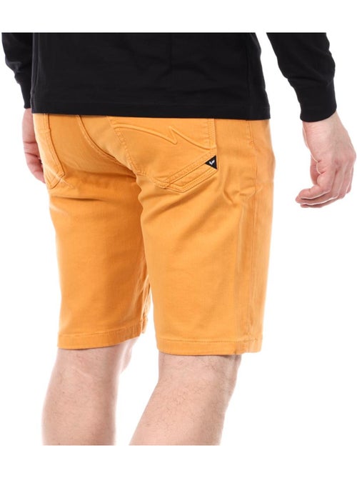 Calções de Ganga Laranja para Homem Kaporal VIXTO - Kiabi Calções de Ganga Laranja para Homem Kaporal VIXTO - Kiabi
